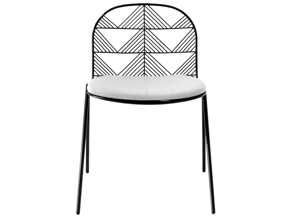 Betty Sunbrella Seat Pad in White