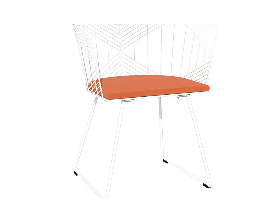 Captain Outdoor Seat Pad in Melon