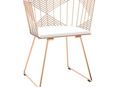 Captain Seat Pad with Sunbrella Fabric in White