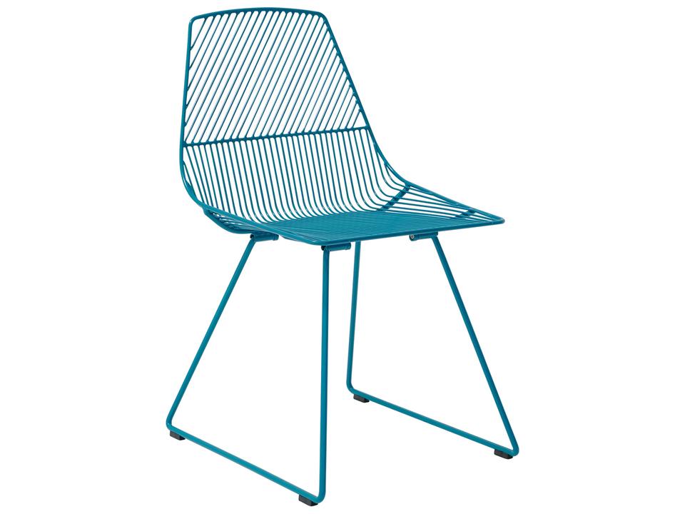 Ethel Dining Side Chair Galvanized Powder Coated Steel