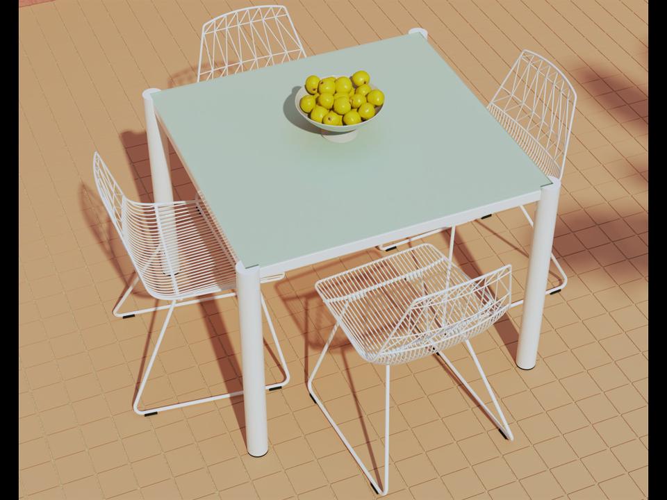 Outdoor Get Together Table Patio Dining Set