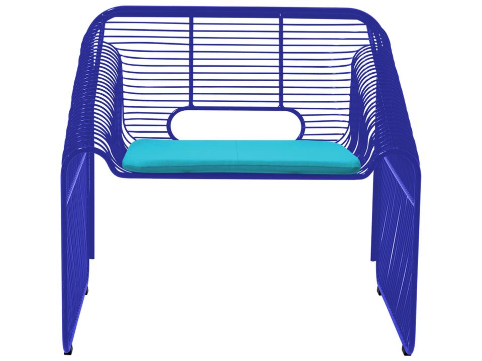 Hot Seat Pad with Sunbrella Fabric in Aruba