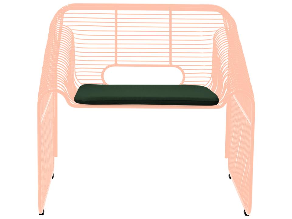 Hot Seat Pad with Sunbrella Fabric in Forest Green