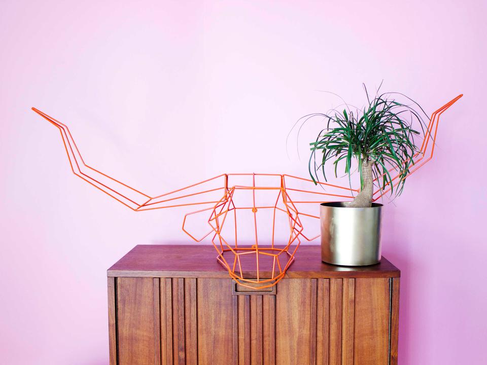 Long Horn Wall Decor