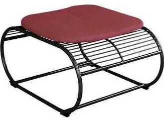 Outdoor Loop Ottoman Pad Patio Cushion