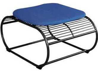 Outdoor Loop Ottoman Pad Patio Cushion