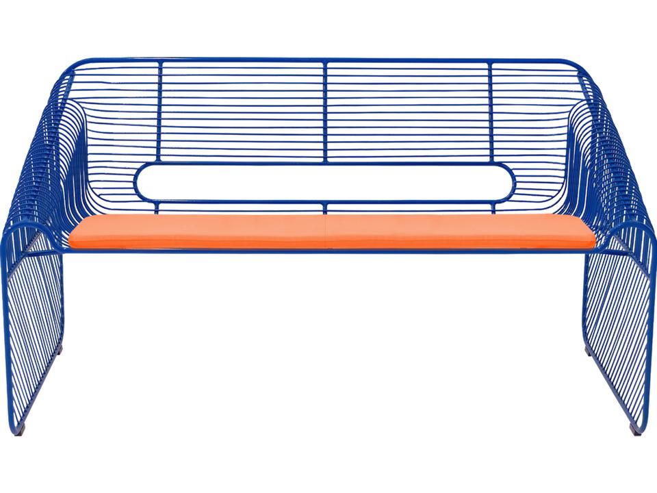 Loveseat Seat Pad in Melon