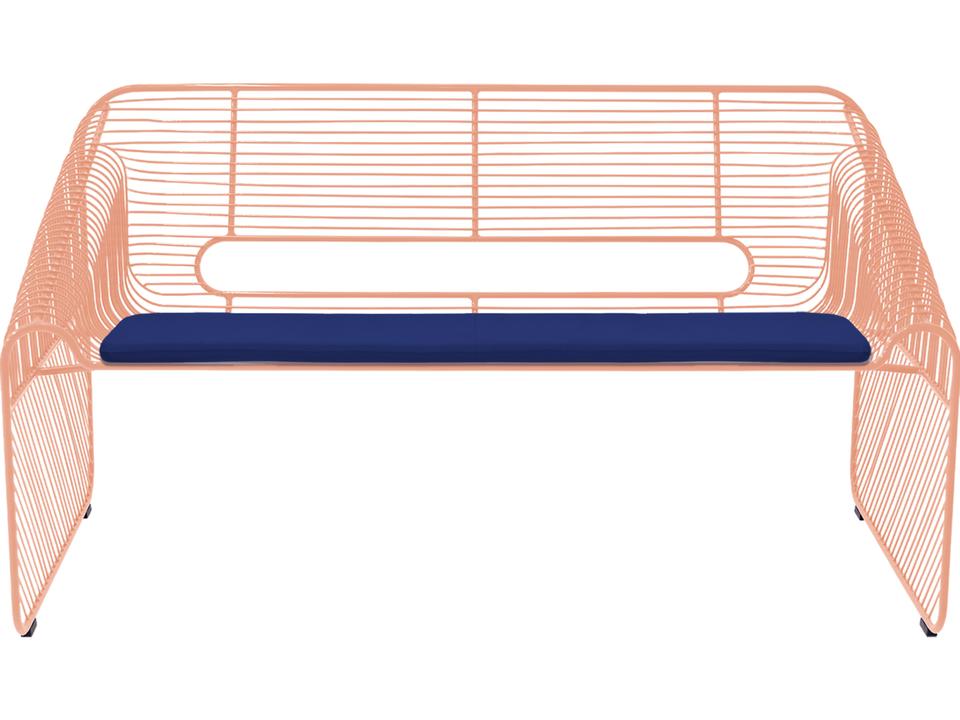 Loveseat Pad in Navy