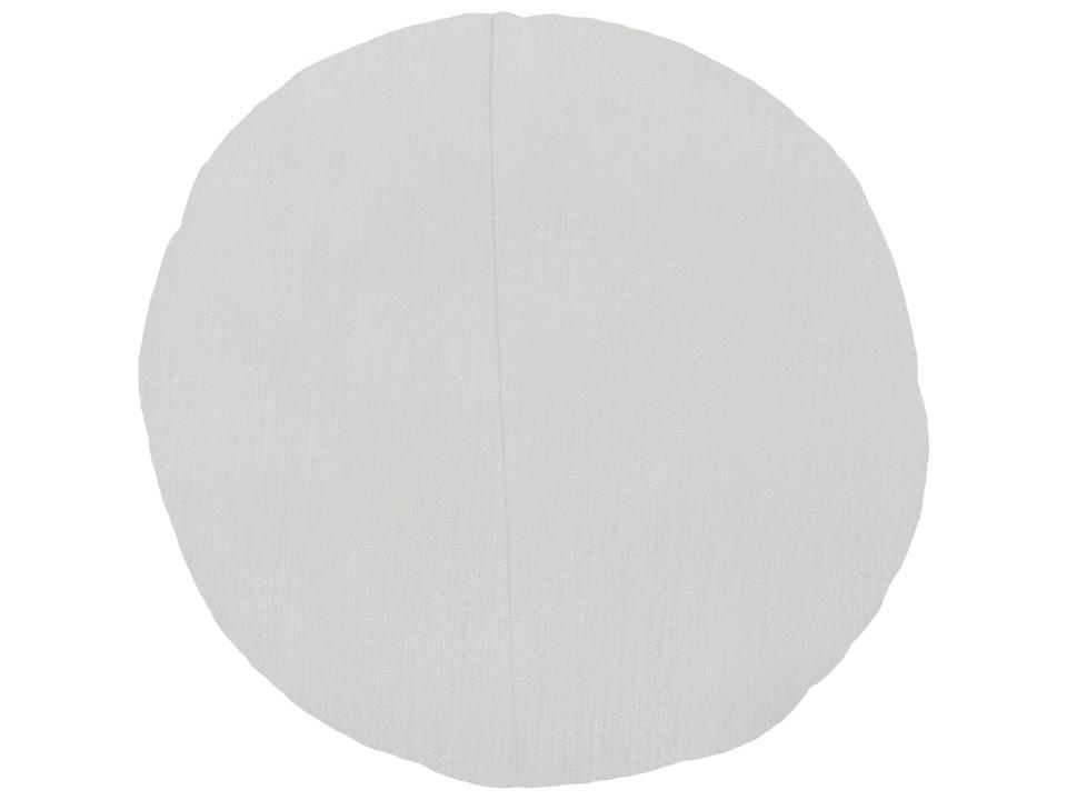 15-Inch Round Throw Pillow in Granite