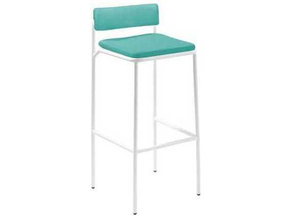 Bend Goods Rachel Bikini Seat Pad Teal Sunbrella Outdoor Cushion