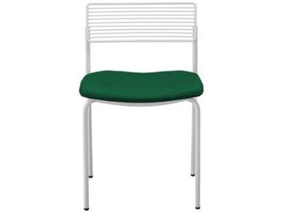 Rachel Seat Pad in Forest Green Sunbrella