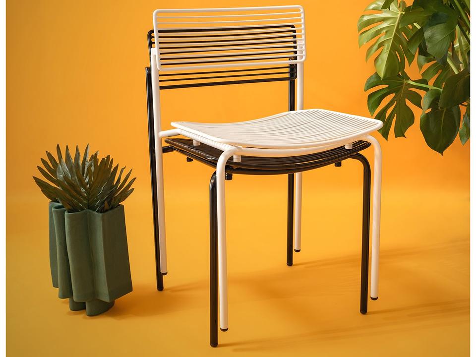 Outdoor Rachel Galvanized Iron Dining Chair Set