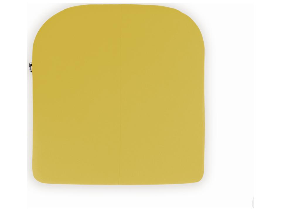 Lucy Chair Cushion in Sun Yellow