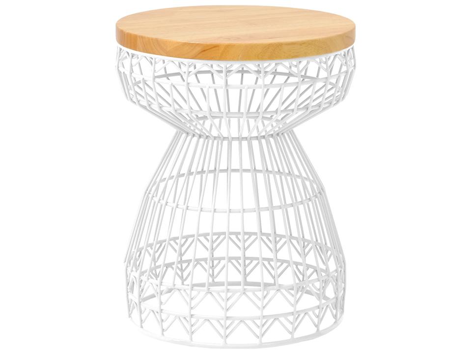 Sweet Galvanized Iron White Dining Chair