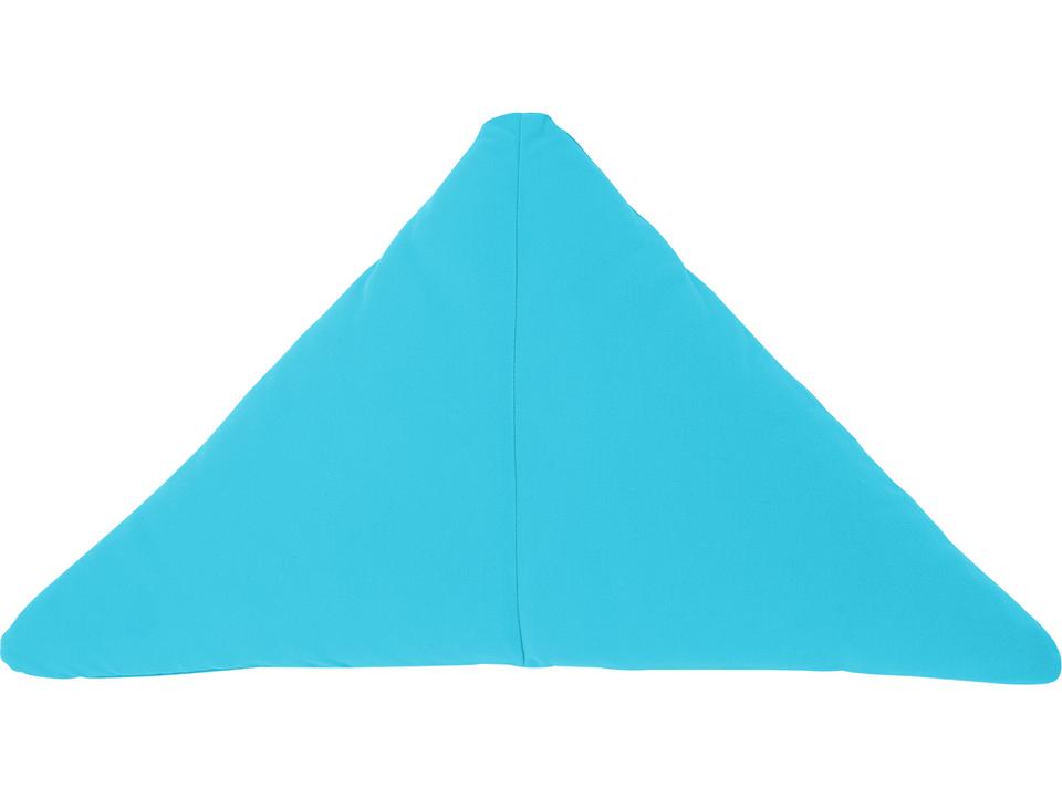 26-Inch Triangle Throw Pillow in Aruba