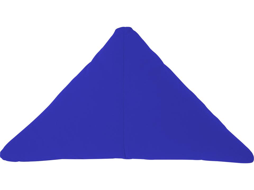 26-Inch Triangle Throw Pillow in True Blue