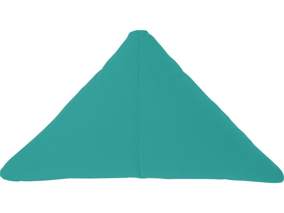 26-Inch Triangle Throw Pillow in Teal