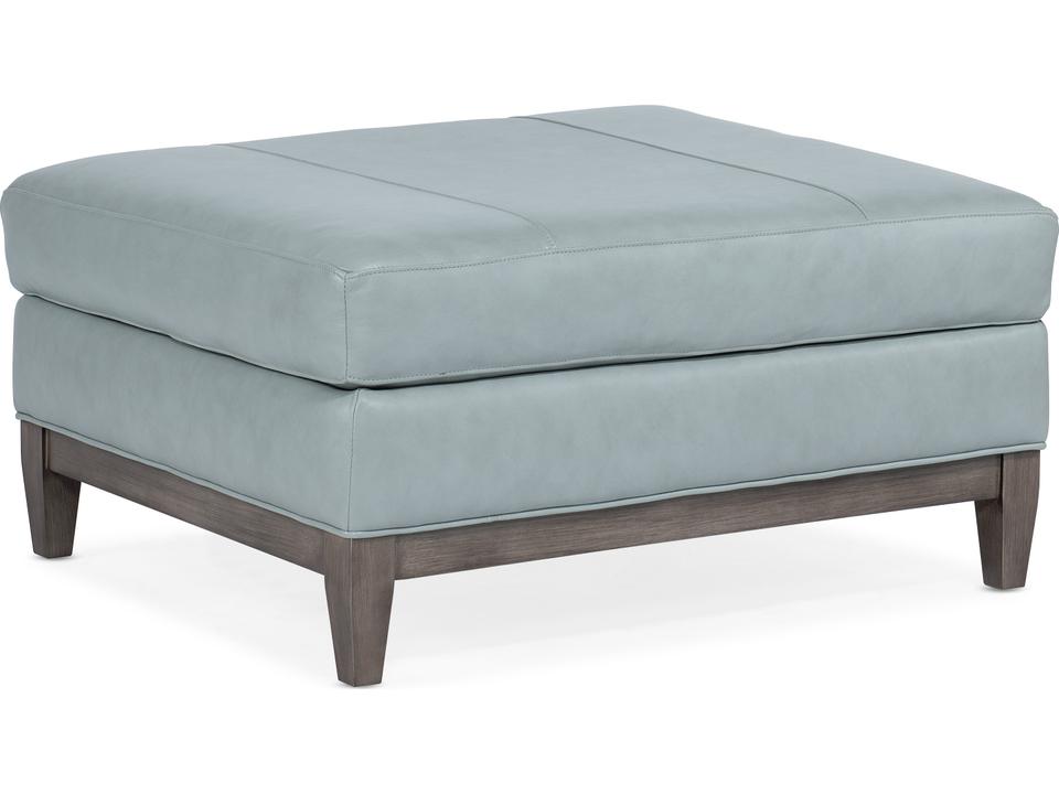Noah Rectangular Ottoman with Customizable Upholstery