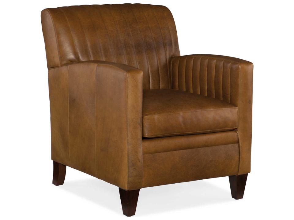 Barnabus Customizable Leather Accent Chair