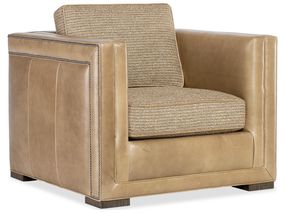 Ellary Upholstered Accent Chair with Nailhead Trim