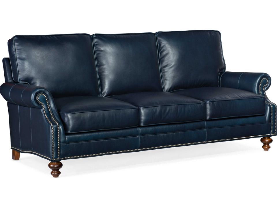 West Haven 3-Seat Leather Sofa