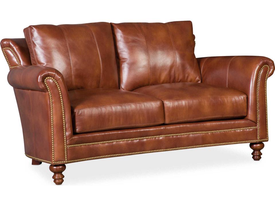 Richardson 2-Seat Leather Loveseat