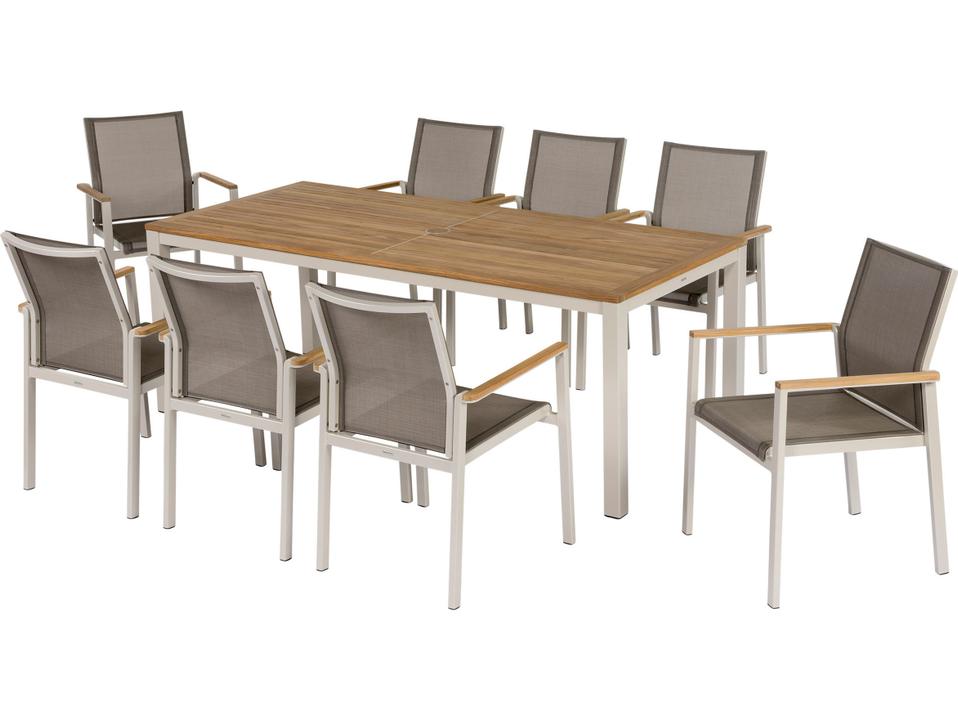 Aura Aluminum Dining Set