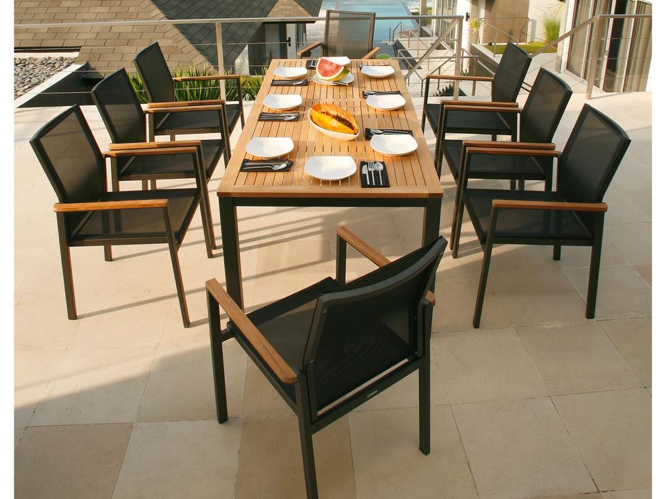 Aura Aluminum Dining Set
