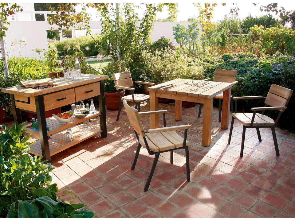 Titan Aluminum Dining Set