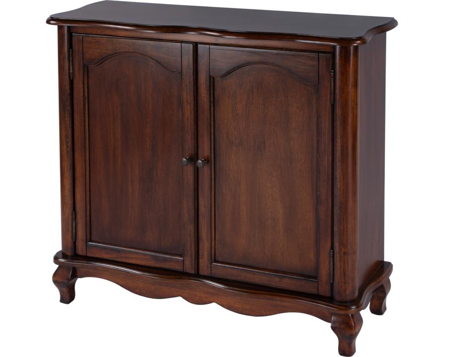 Specialty Company Leyden 2-Door Accent Cabinet in Medium Brown Antique Cherry