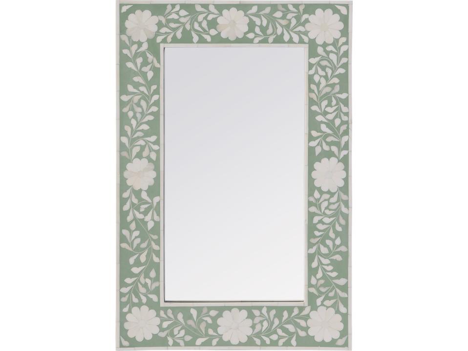 Specialty Company Vivienne Botanical Bone Inlay Wall Mirror