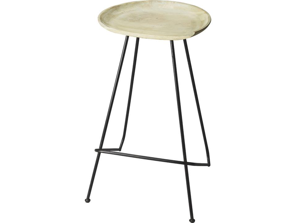 Specialty Company Hamlin Backless Bar Stool with Mango Wood Seat in Multi-Color