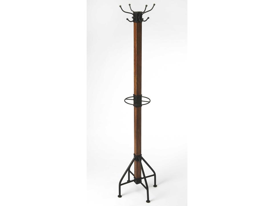 Logan Square Mountain Lodge Coat Rack with Umbrella Holder