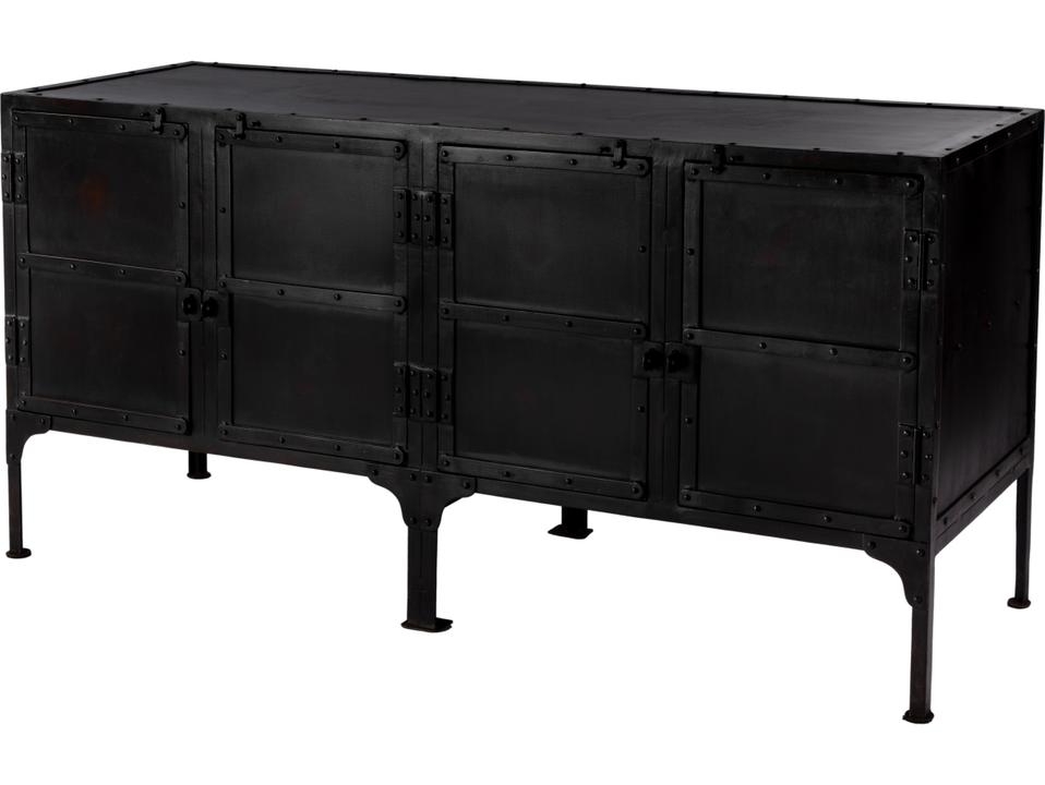 Owen Metalworks Black Accent Cabinet
