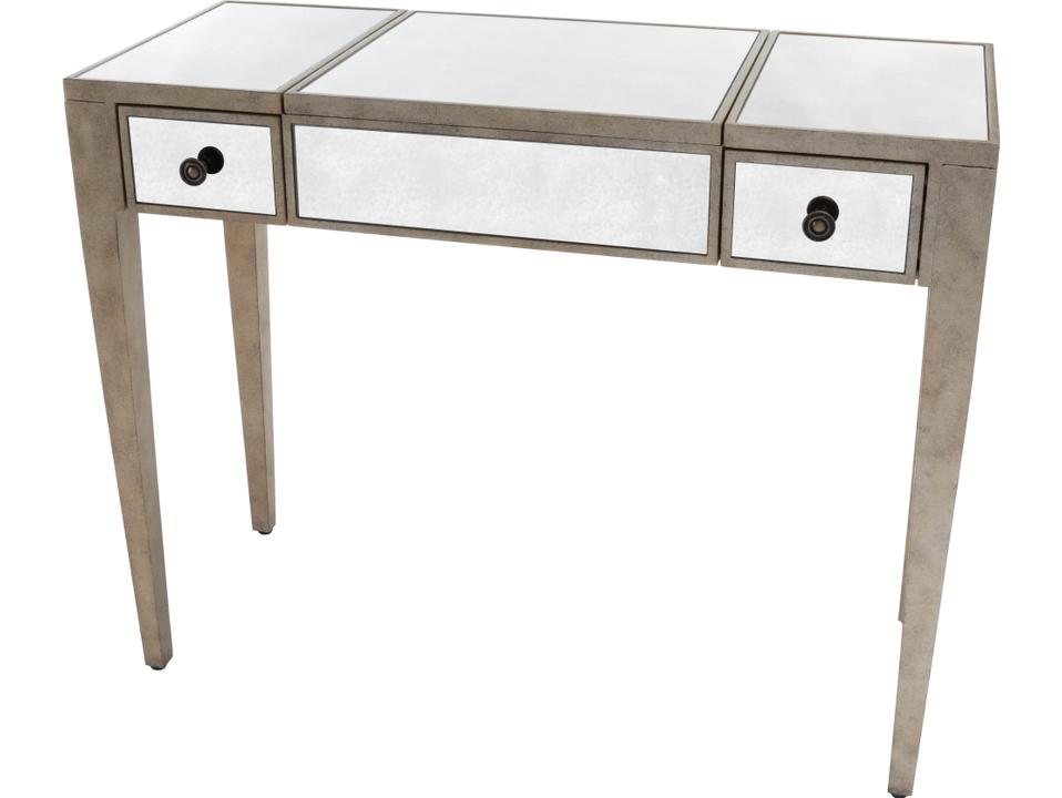 Constance Mirror Birch Wood Vanity Table