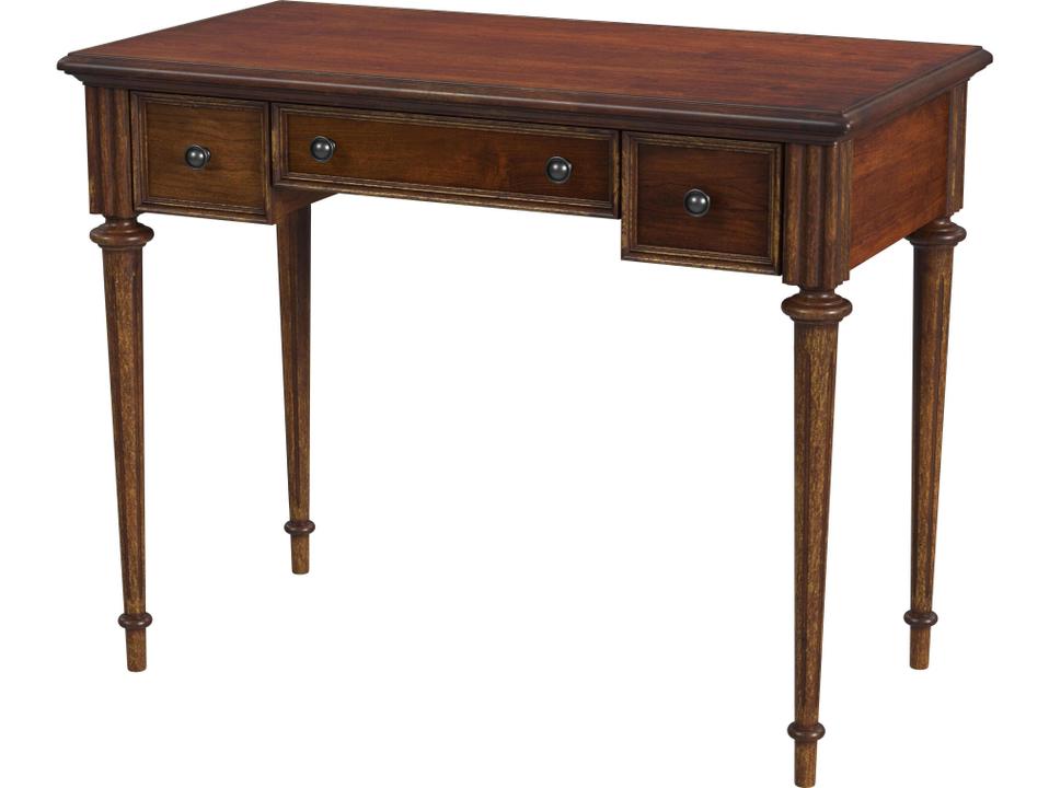Specialty Company Edmund 38-Inch Rectangular Wood Writing Desk in Antique Cherry