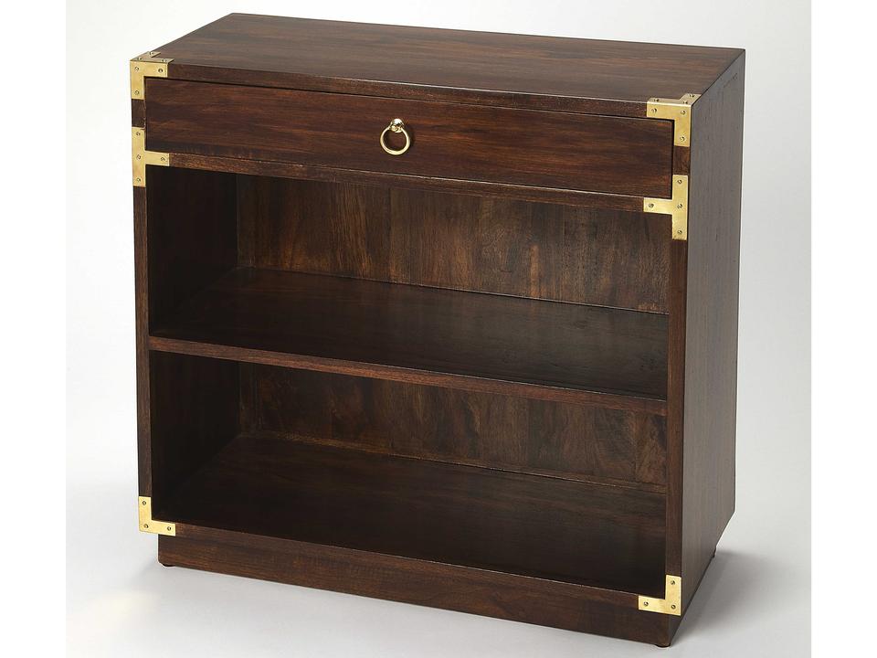 Specialty Company Forster Dark Brown Campaign Bookcase