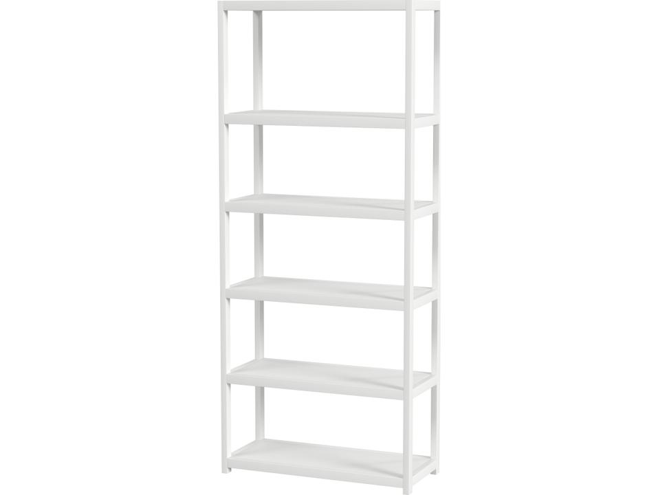 Specialty Lark 5-Tier Etagere Bookcase in White Finish
