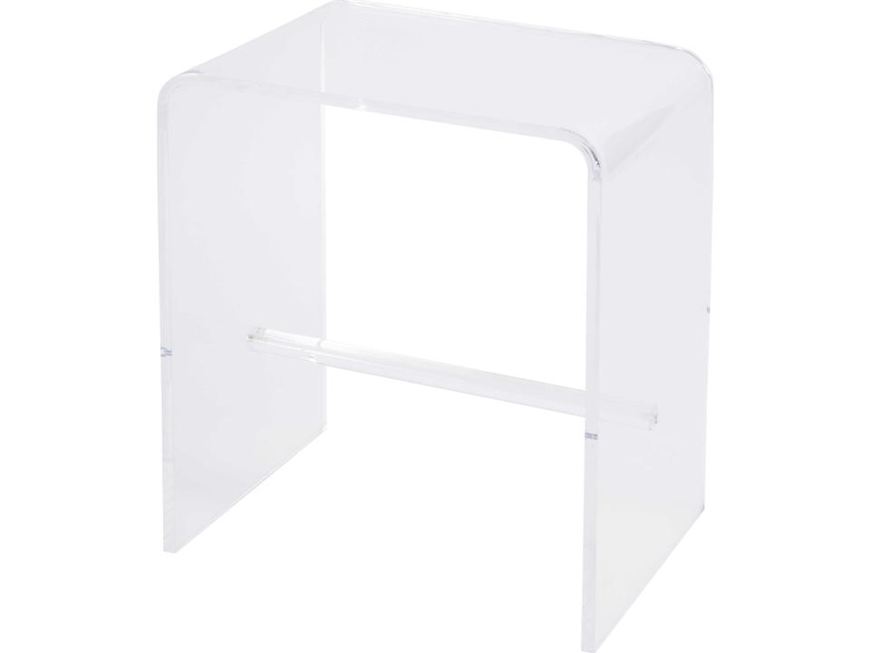 Specialty Company Corsica Rectangular End Table Clear Acrylic