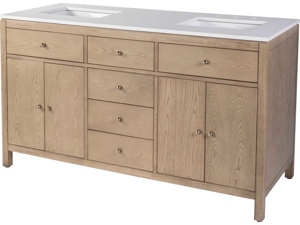 Nora Light Brown Vanity