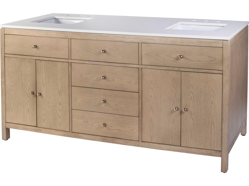 Nora Light Brown Vanity