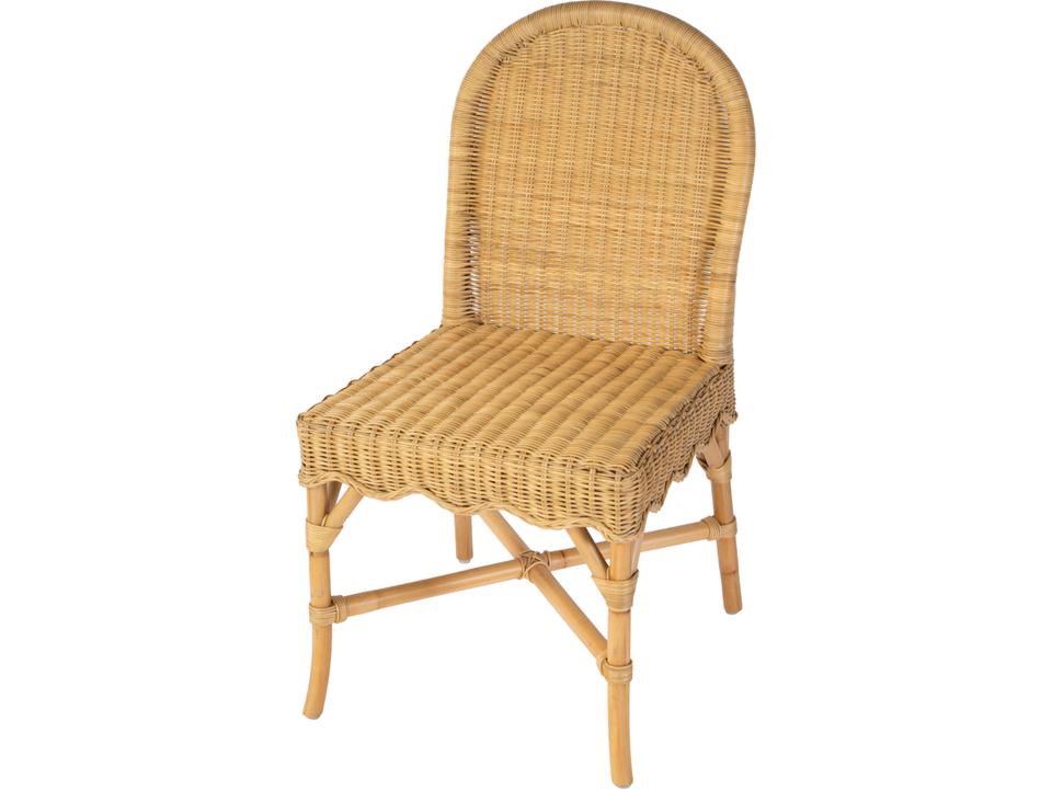 Flora Natural Armless Dining Chair