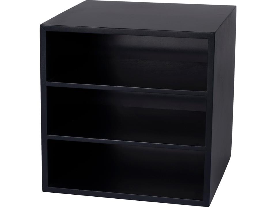 Cornelius Stackable Bookcase Organizer in Navy Blue