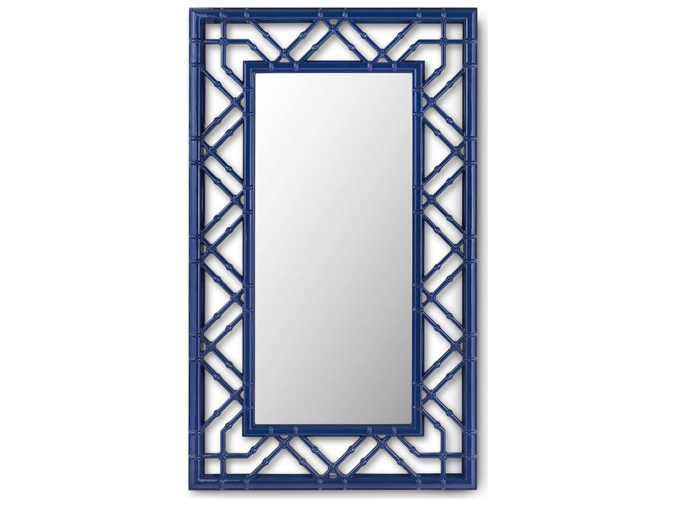 Callista Large Wall Mirror in Marine Blue