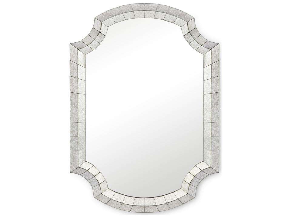 Emerson Antique Mirrored Glass Wall Mirror
