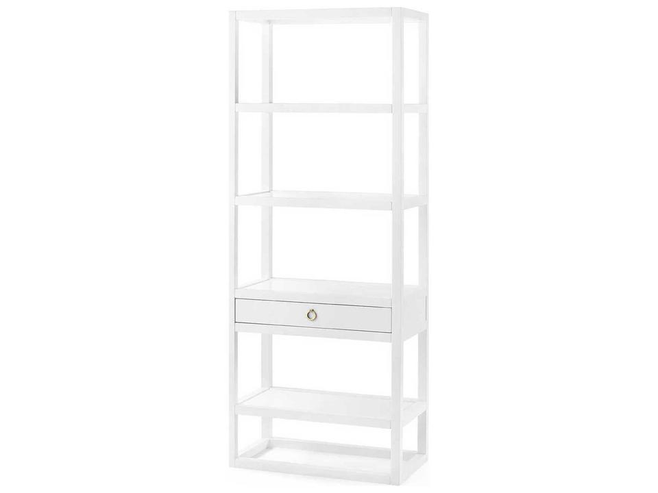 Newport White Pearl Etagere