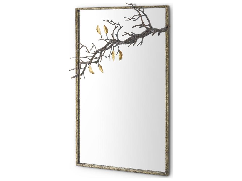 Gold Wall Mirror Rectangular