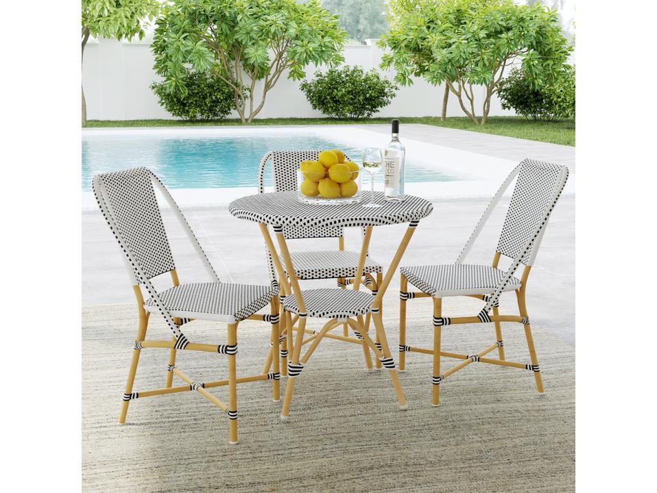 Tobias Aluminum Dining Set