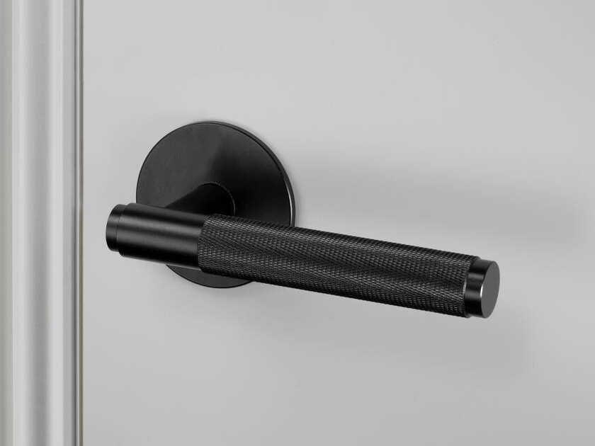 Black Cross Door Handle