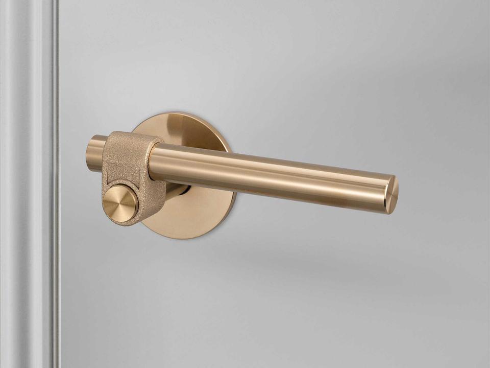 Brass Passage Door Handle Set